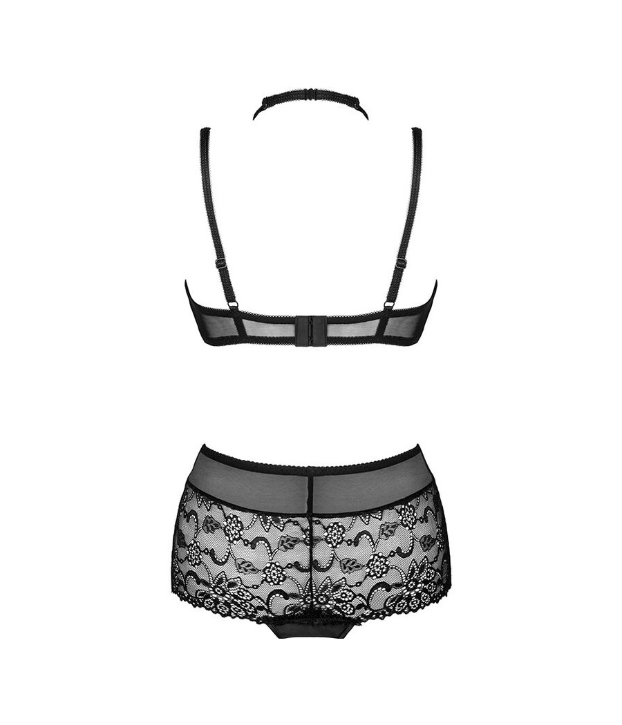 LIVCO CORSETTI FASHION - LINERA FÜR DIE SENSES-KOLLEKTION BH + PANTY SCHWARZ