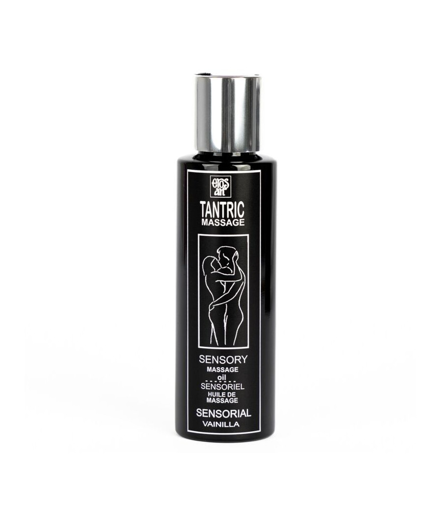 EROS-ART - ACEITE MASAJE TÁNTRICO NATURAL Y AFRODISÍACO VAINILLA 100 ML