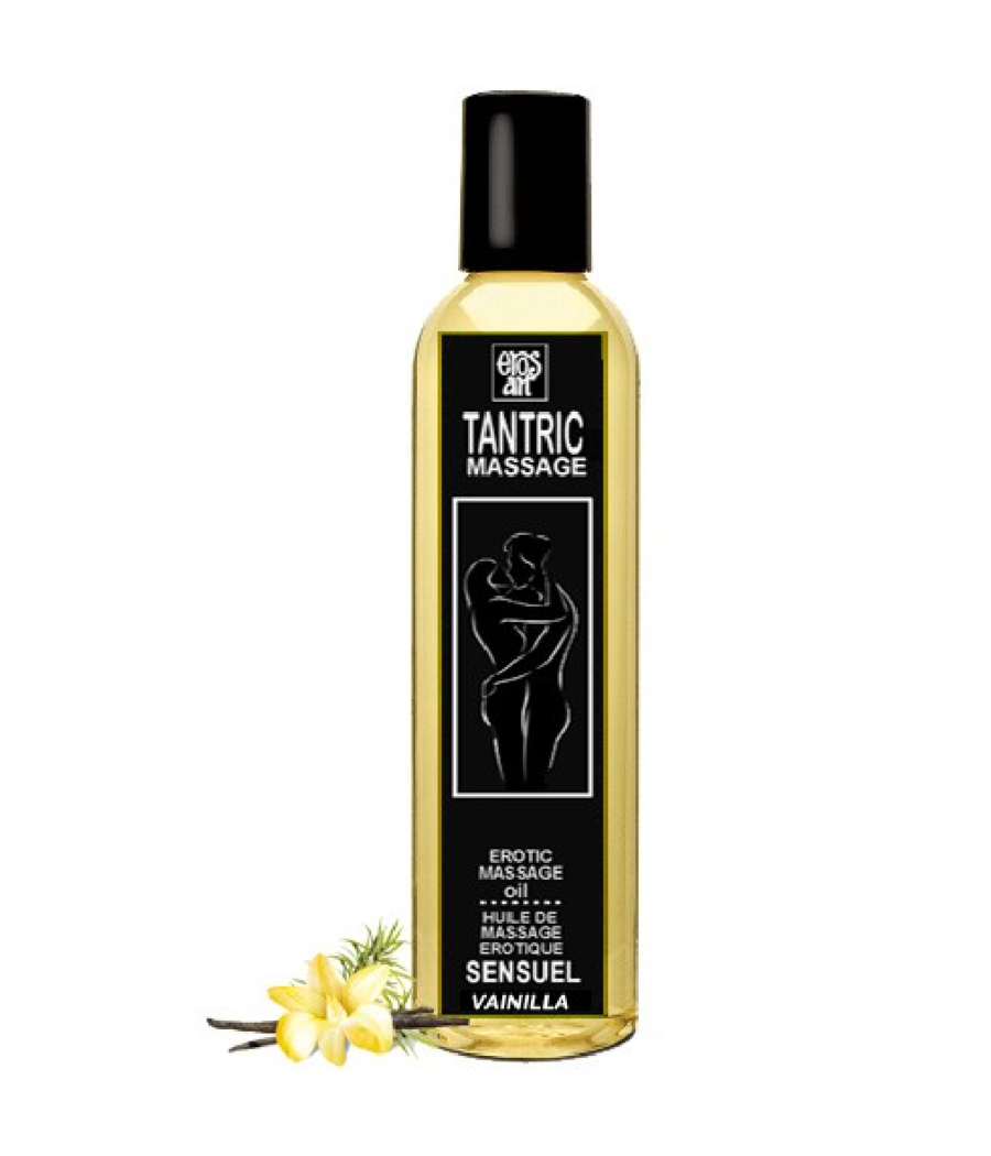 EROS-ART - OLIO DA MASSAGGIO TANTRICO NATURALE E AFRODISIACO ALLA VANIGLIA 30 ML