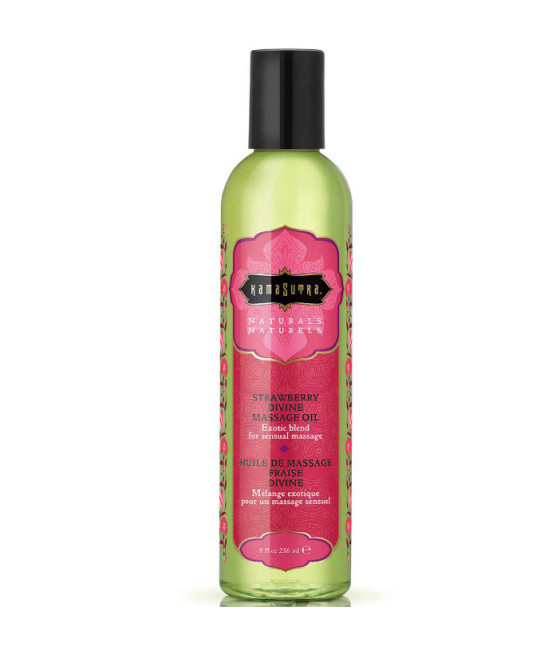 KAMASUTRA - NATURALS ACEITE DE MASAJE FRESA DIVINA 236ML
