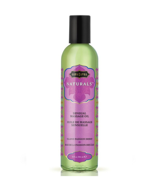 KAMASUTRA - NATURAL MASSAGE OIL PASSION BERRY 236 ML