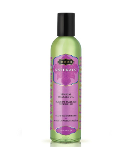KAMASUTRA - NATURAL MASSAGE OIL PASSION BERRY 236 ML