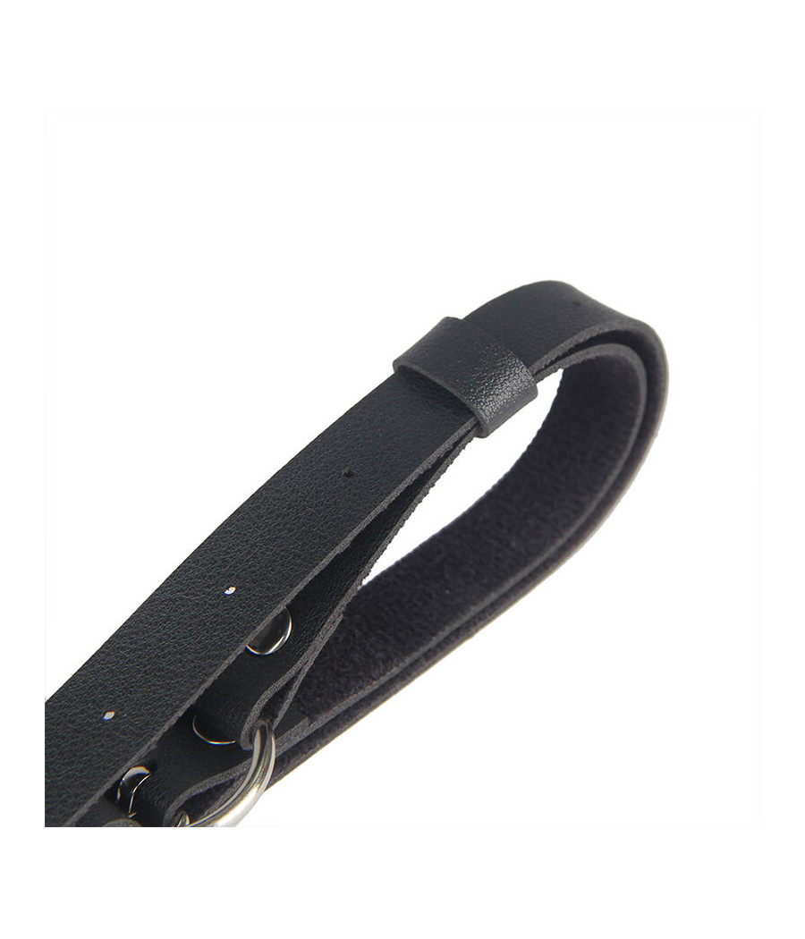 SUBBLIME - ARNÉS FORMA CINTURON CUERO NEGRO TALLA ÚNICA