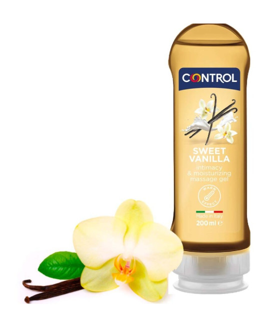 CONTROL - 2 EN 1 MASSAGEM E PRAZER MADAGASCAR DOCE 200 ML