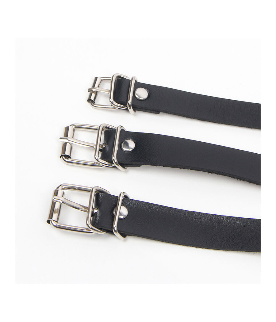 SUBBLIME - CORSET HARNESS WITH CHAINDETAIL ONE SIZE