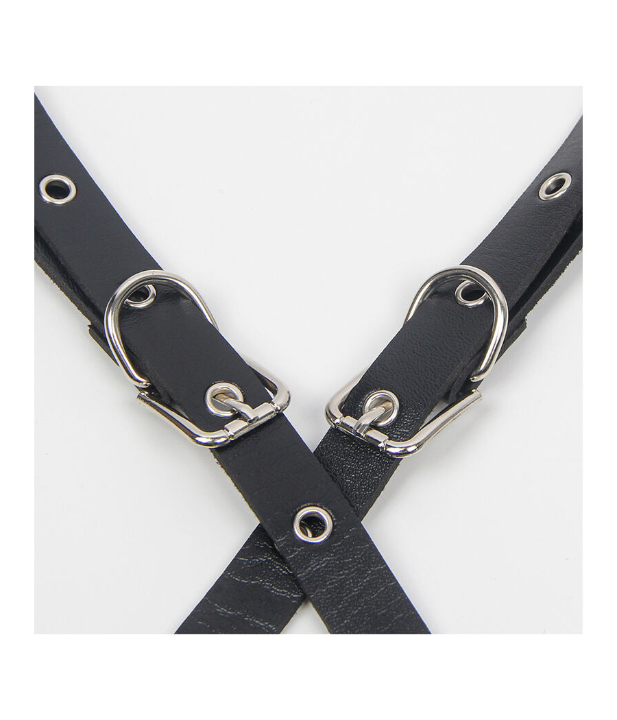 SUBBLIME - ARNÉS CON TIRANTAS DETALLE CADENAS TALLA ÚNICA