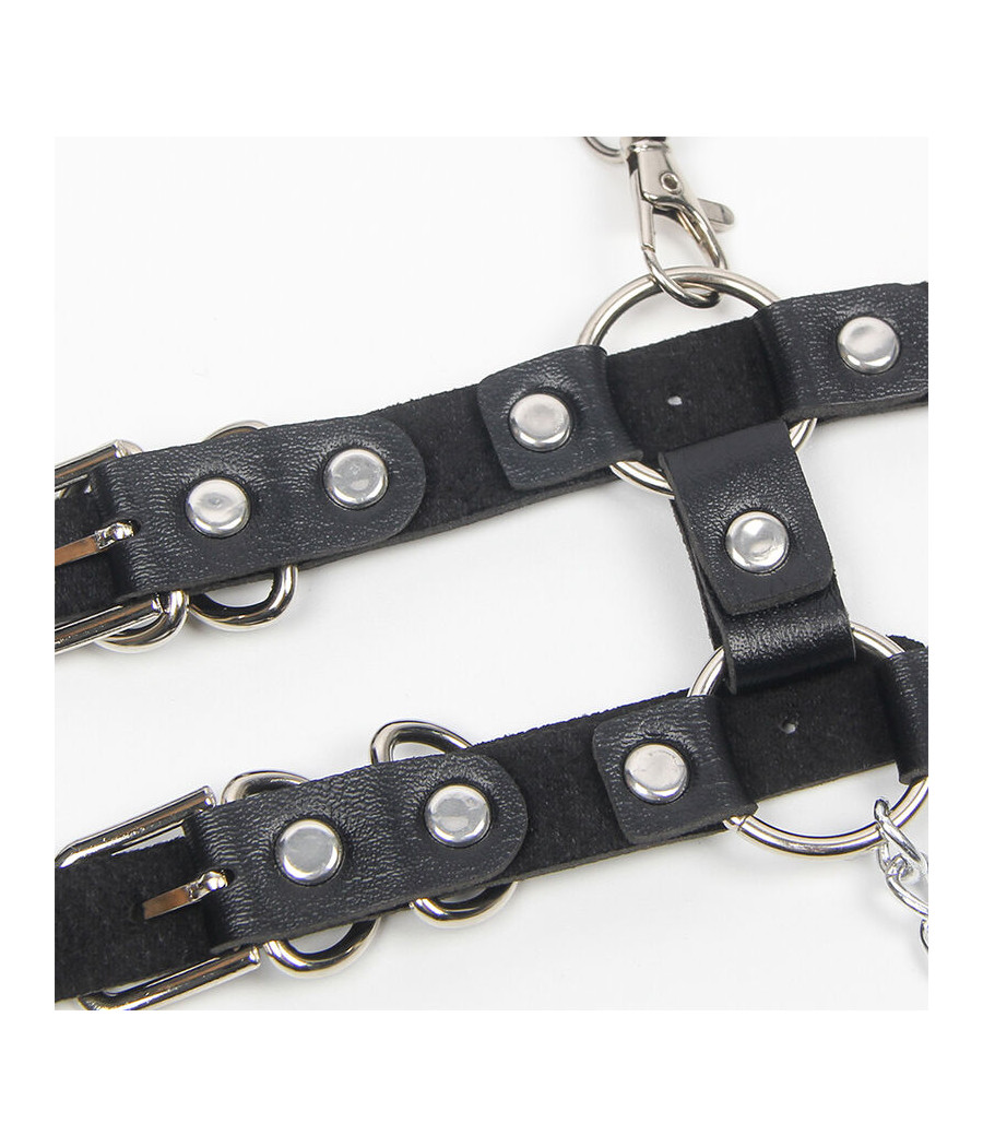 SUBBLIME - HARNESS MIT RIEMEN UND KETTE ??DETAILS EINE GRÖSSE