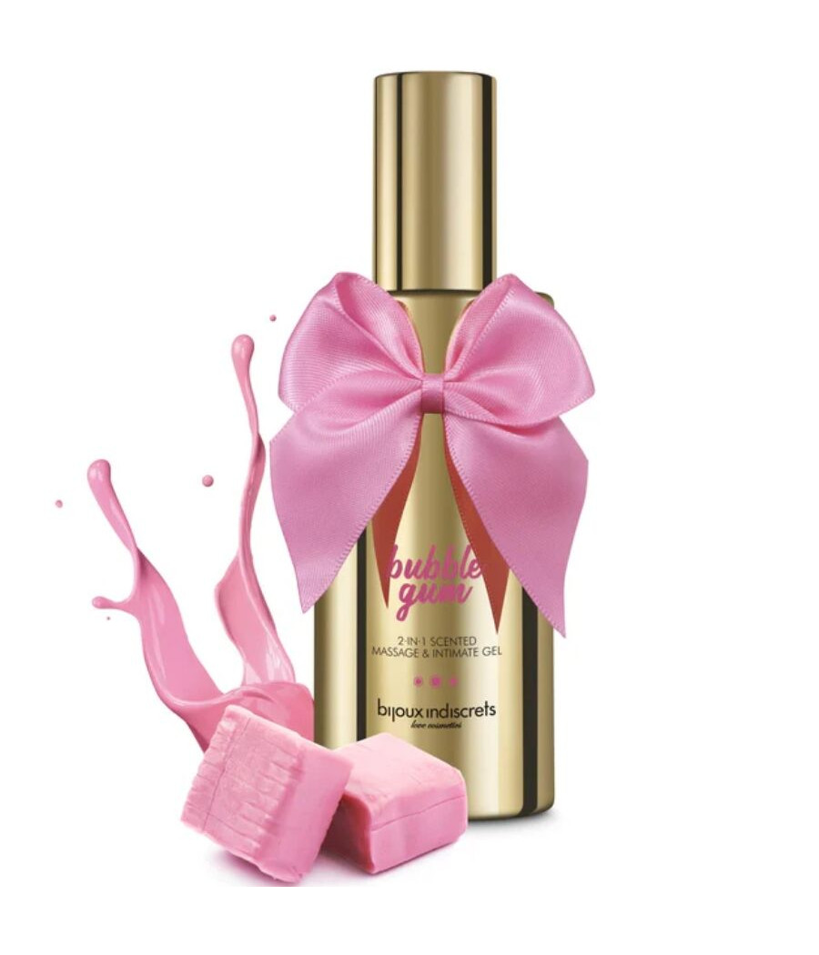BIJOUX - BUBBLE GUM GEL DE MASAJE ÍNTIMO PERFUMADO 100 ML