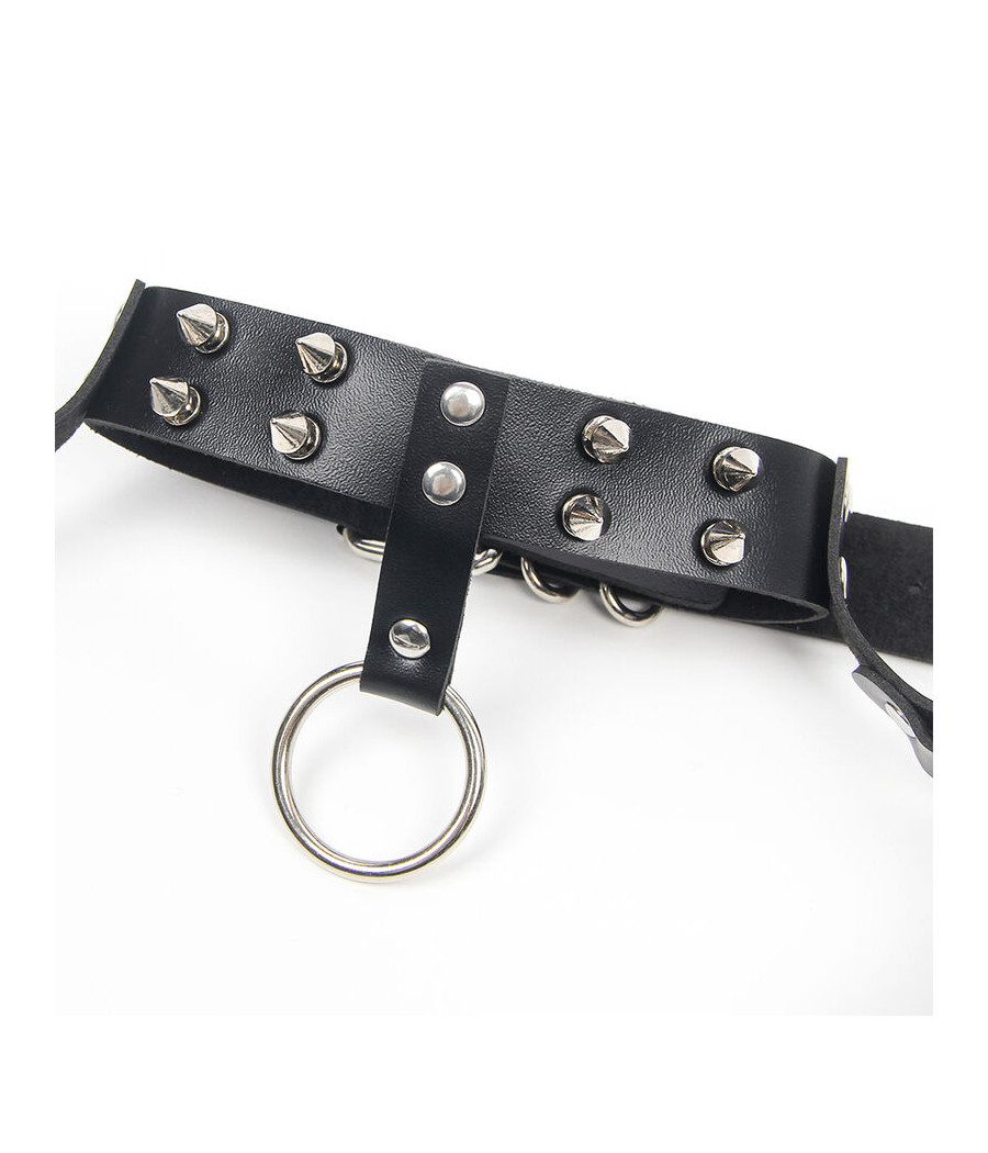 SUBBLIME - SOUTIEN-GORGE HARNAIS ET COLLIER AVEC CHAÎNE S TAILLE UNIQUE