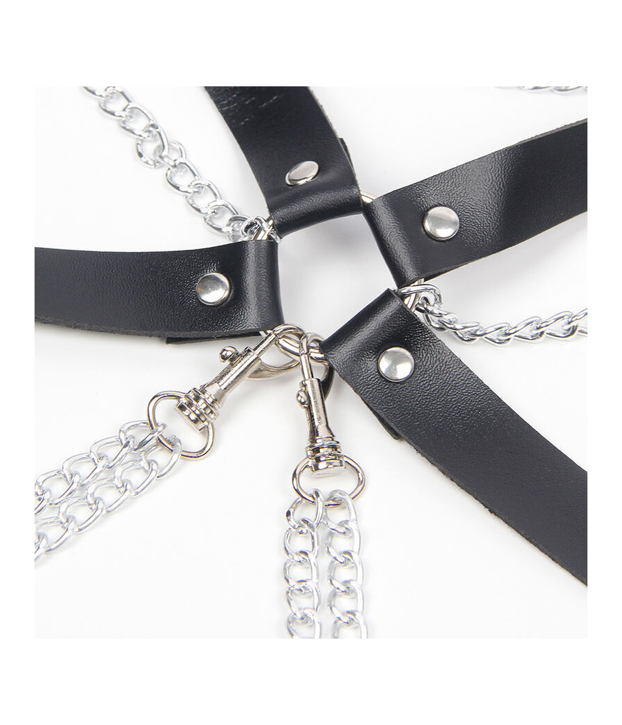 SUBBLIME - ARNÉS SUJETADOR DETALLE CADENAS TALLA ÚNICA