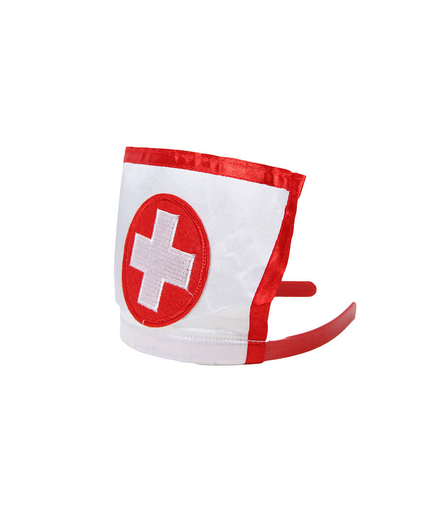 SUBBLIME - SEXY KRANKENSCHWESTERKOSTÜM MIT SCHRITTFREIEM RMEL L/XL