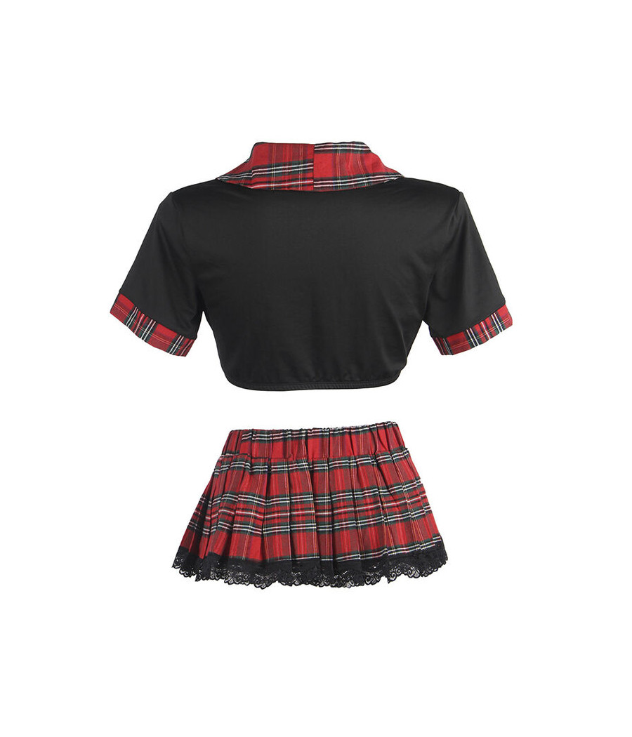 SUBBLIME - COSTUME SEXY SCUOLA CON TOP S/M