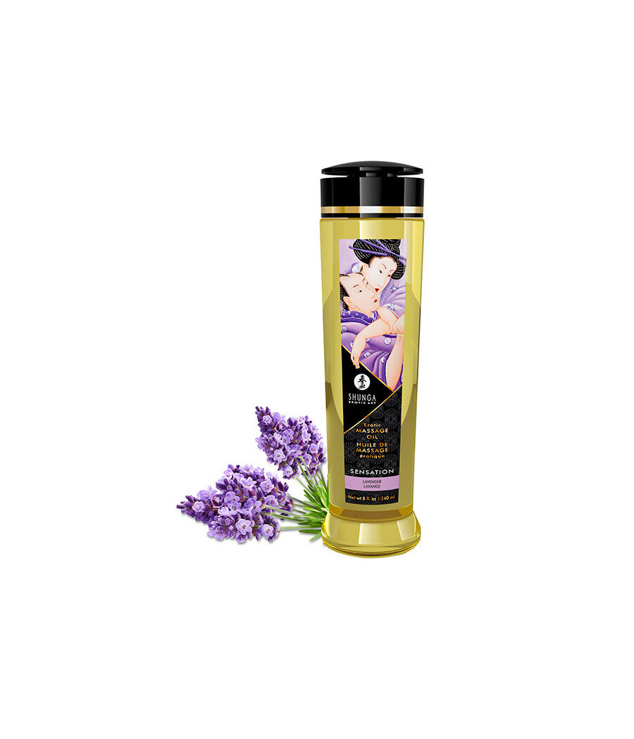 SHUNGA - HUILE DE MASSAGE ÉROTIQUE SENSATION 240 ML