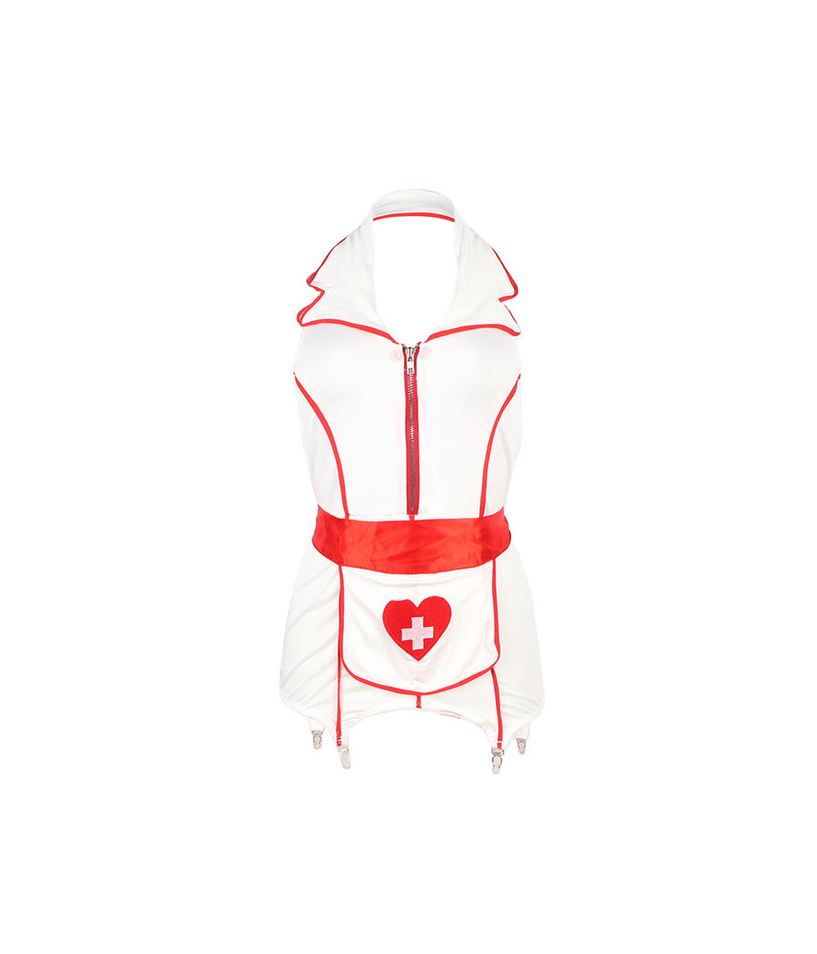 SUBBLIME - VESTITO COSTUME DA INFERMIERA SEXY L/XL