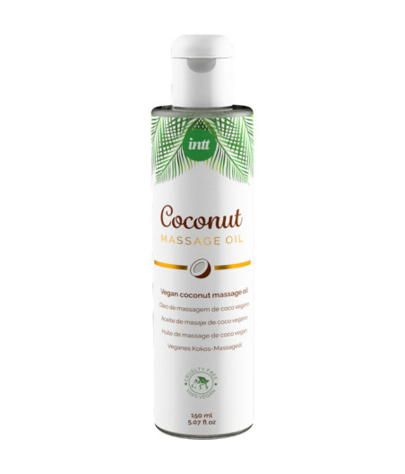 INTT - OLIO DA MASSAGGIO VEGANO DOLCE CON RILASSANTE AL GUSTO DI COCCO