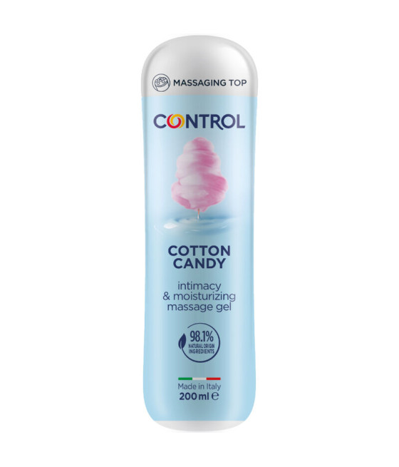 CONTROL - GEL DA MASSAGGIO ZUCCHERO FIOTATO 3 IN 1 200 ML