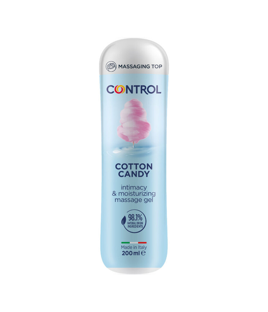 CONTROL - MASAJE GEL 3 EN 1 ALGODÓN DE AZÚCAR 200 ML