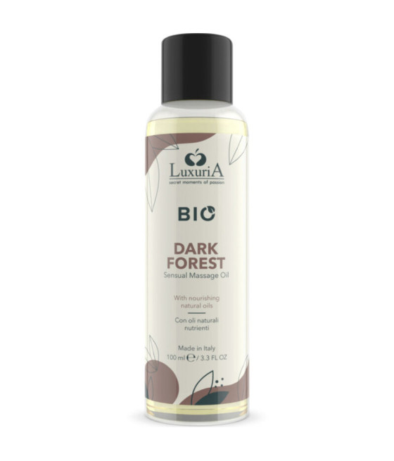INTIMATELINE LUXURIA - OLIO DA MASSAGGIO BIO FORESTA OSCURA 100 ML