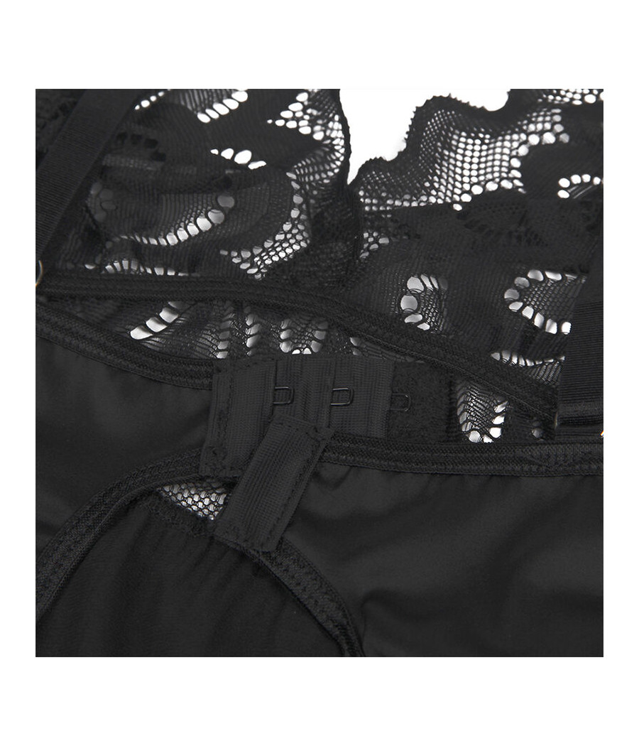 SUBBLIME - BABYDOLL CON ESTAMPADO FLORAL PECHO NEGRO S/M