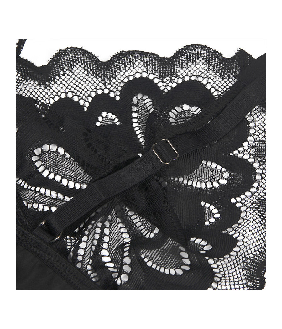 SUBBLIME - BABYDOLL CON ESTAMPADO FLORAL PECHO NEGRO L/XL