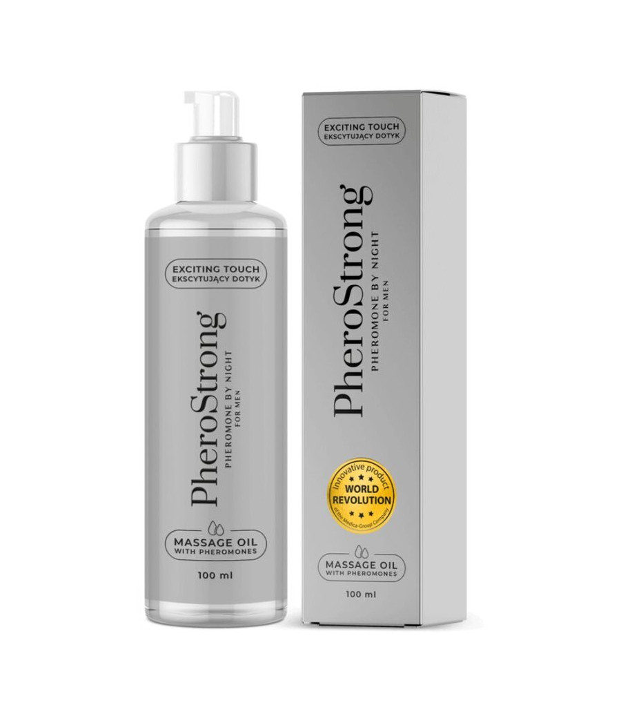 PHEROSTRONG - ACEITE DE MASAJE BY NIGHT PARA HOMBRE 100 ML