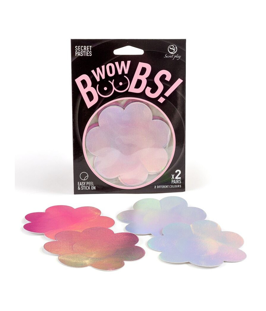 SECRET PLAY - WOW BOOBS! FLOWER NIPPLE COVERS