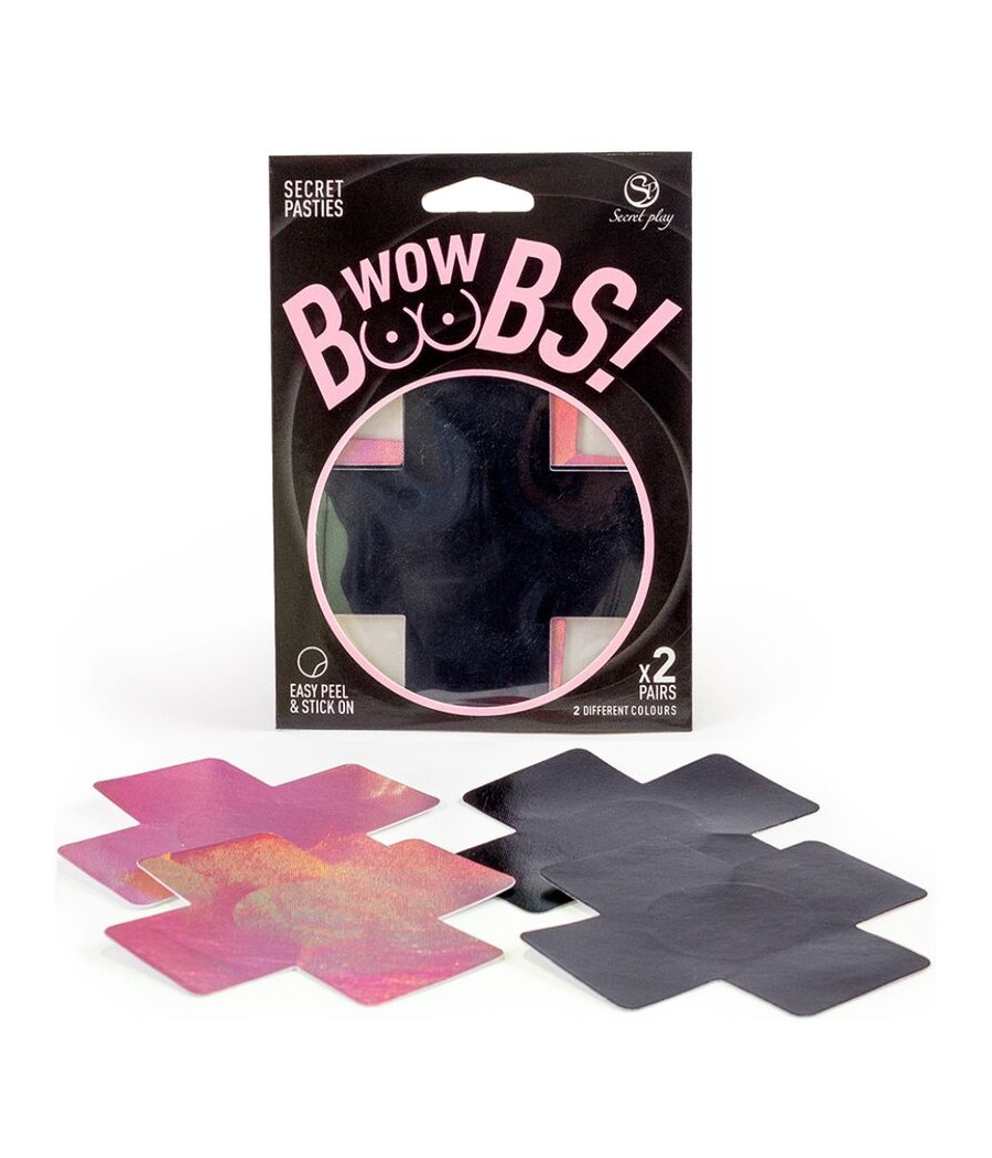 SECRET PLAY - WOW BOOBS! CUBRE PEZONES X