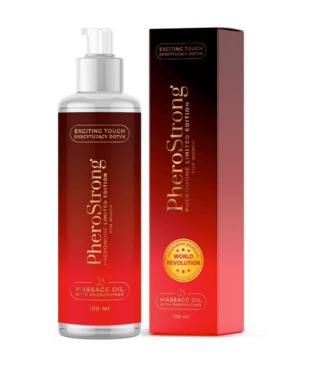 PHEROSTRONG - OLIO DA MASSAGGIO EDIZIONE LIMITATA PER DONNE 100 ML
