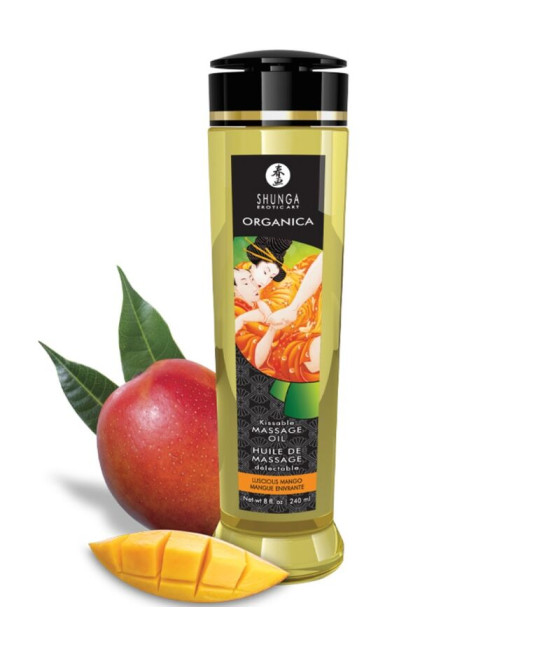 SHUNGA - ÓLEO DE MASSAGEM BIO MANGO 240 ML