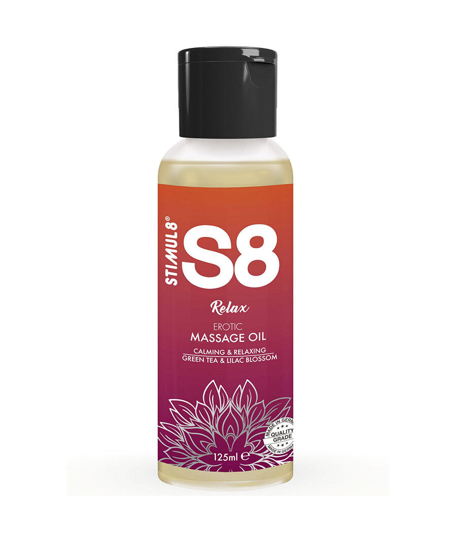 STIMUL8 - S8 RELAX GRÜNER TEE MASSAGEÖL 125 ML