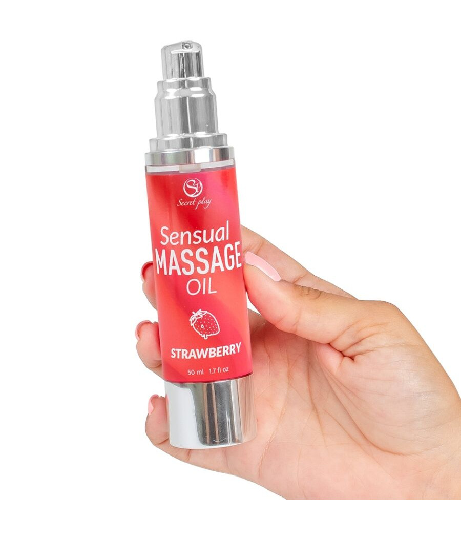 SECRETPLAY - ACEITE DE MASAJE FRESA