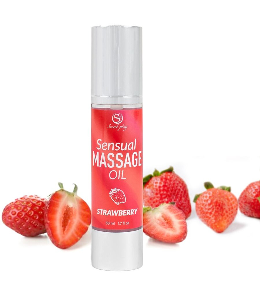 SECRETPLAY - STRAWBERRY MASSAGE OIL