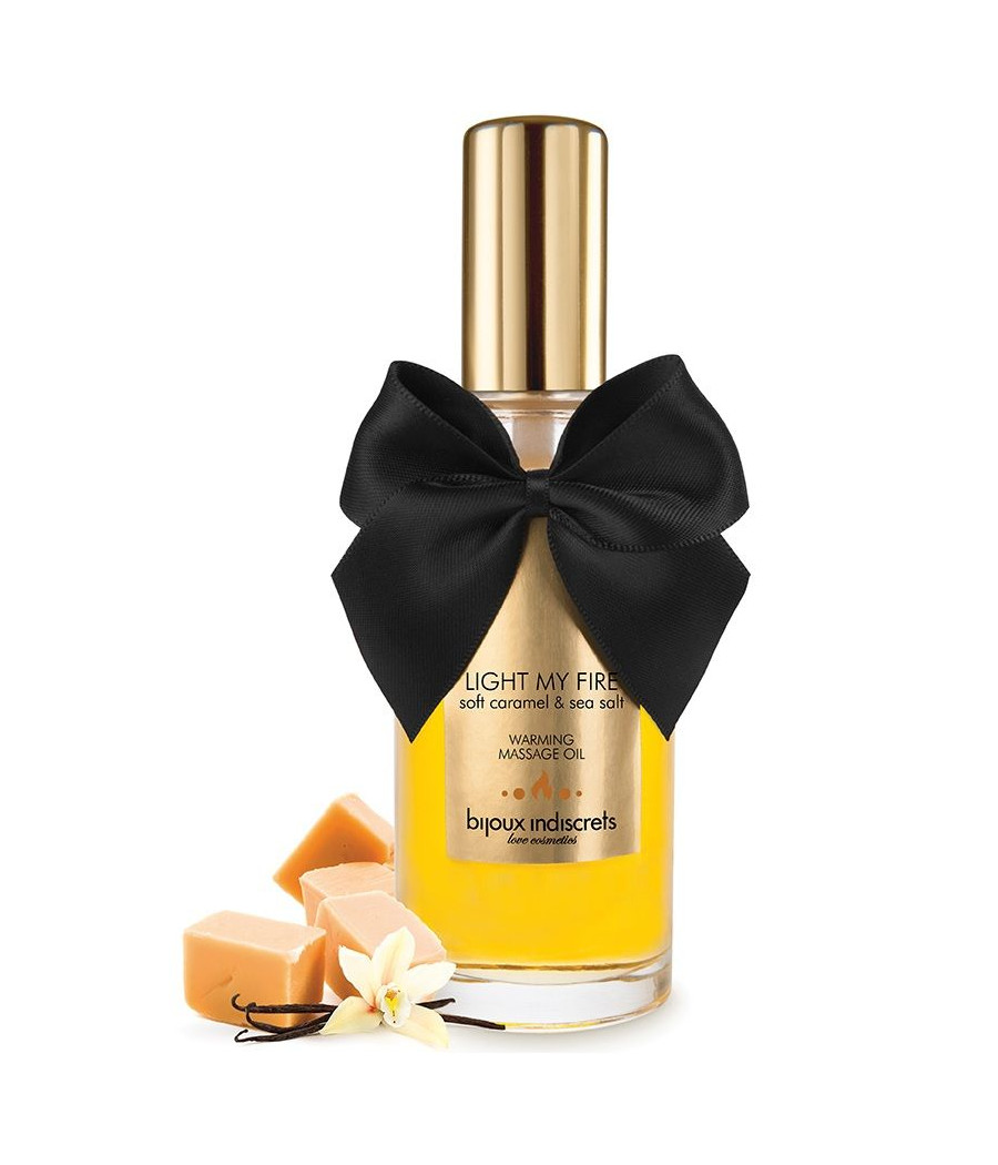 BIJOUX - ÓLEO DE MASSAGEM EFEITO CALOR AROMA CARAMELO