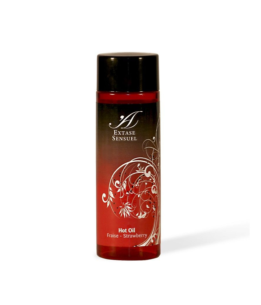EXTASE SENSUAL - ÓLEO ESTIMULANTE DE CALOR DE MORANGO 100 ML