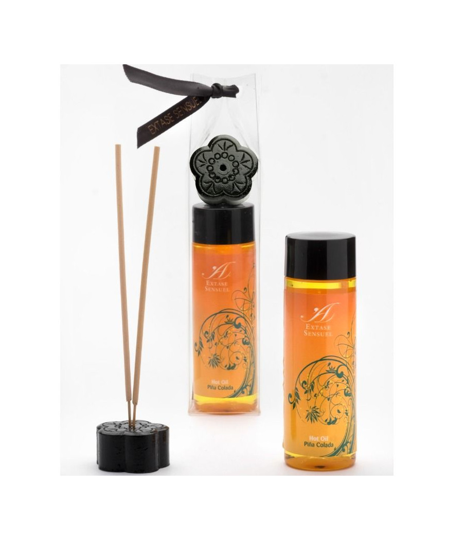EXTASE SENSUAL - HUILE STIMULANTE DE CHALEUR PIÑA COLADA 100 ML