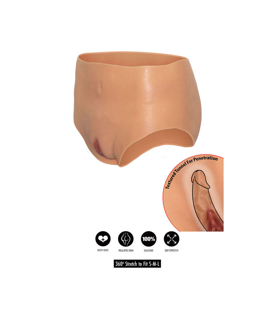 DESIDERIO NASCOSTO - ALTER EGO VAGINA APERTA SLIP VITA ALTA CARNE