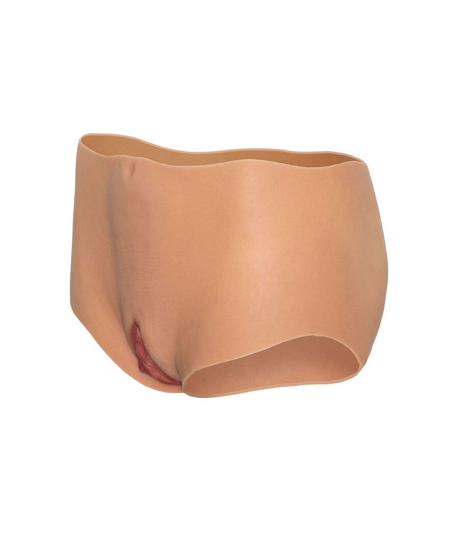DÉSIR CACHÉ - ALTER EGO VAGIN ET FESSES OUVERTS CULOTTE TAILLE MOYENNE CHAIR