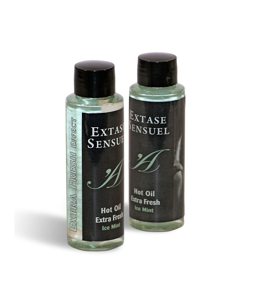 EXTASE SENSUAL - OLIO DA MASSAGGIO CON EFFETTO GHIACCIO EXTRA FRESCO 100 ML