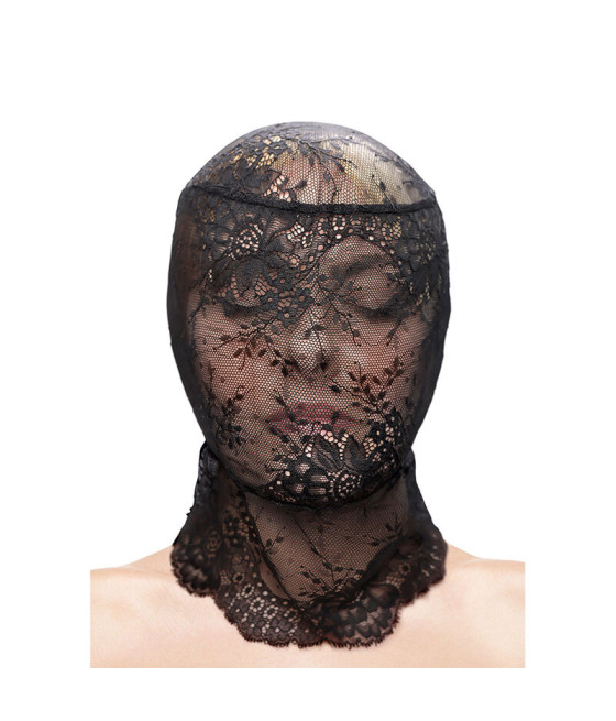 NS NOVELTIES - FETISH & FASHION SPITZENHAUBE SCHWARZ