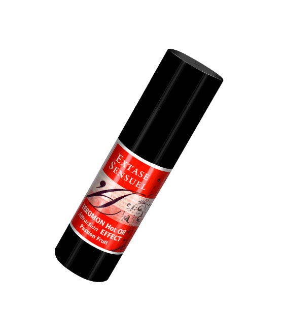 EXTASE SENSUAL - ÓLEO DE MASSAGEM DE EFEITO CALOR COM FEROMÔNIOS DE MARACUJ 30 ML