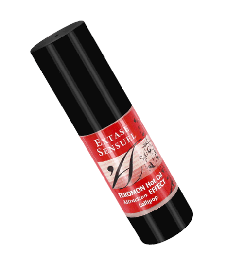 EXTASE SENSUAL - HEATING EFFECT MASSAGE OIL WITH LOLLIPOP PHEROMONES 30 ML