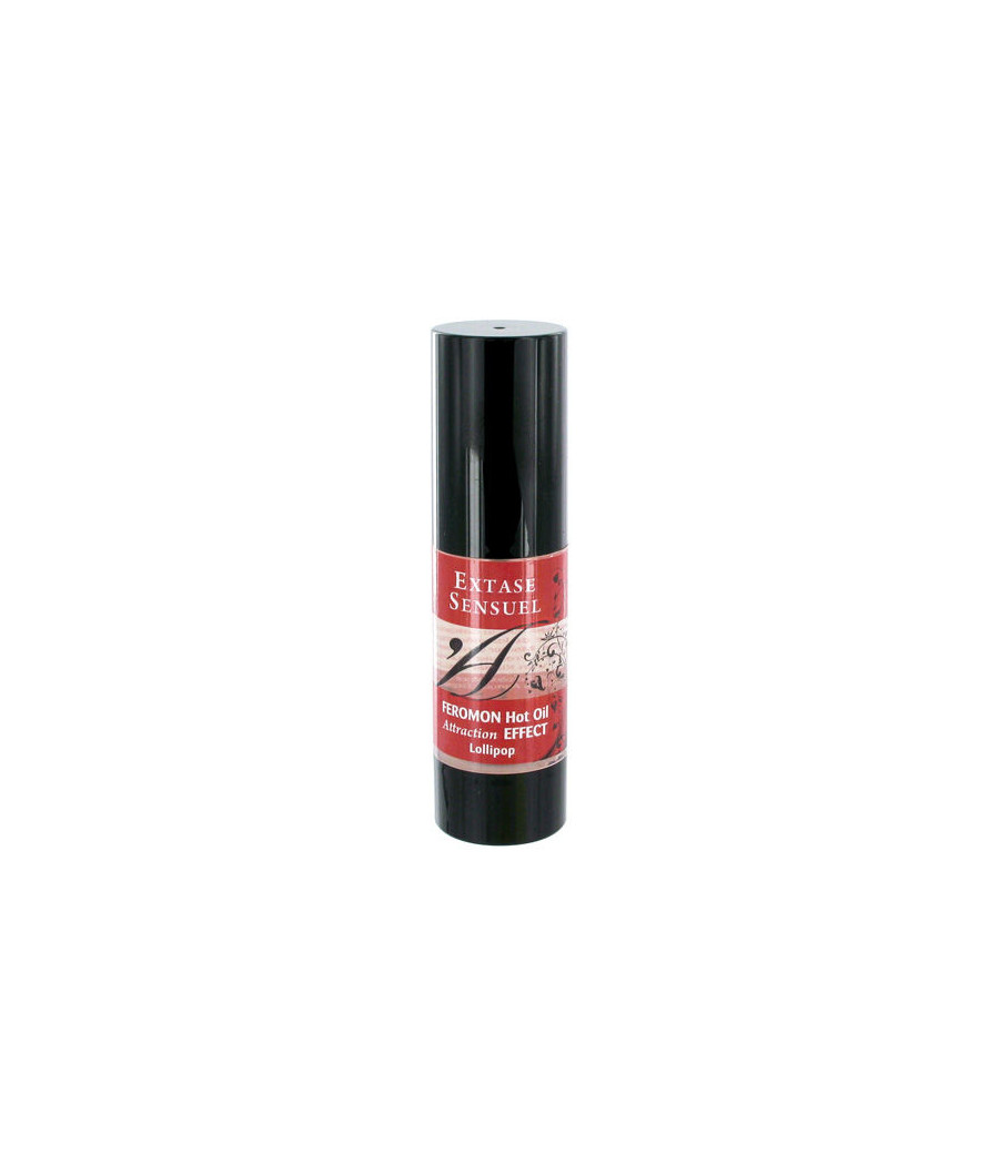 EXTASE SENSUAL - ACEITE MASAJE EFECTO CALOR CON FEROMONAS PIRULETA 30 ML