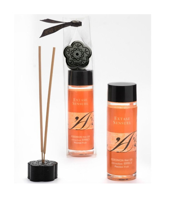 EXTASE SENSUAL - MASSAGEÖL MIT WRMEEFFEKT UND PASSIONSFRUCHT PHEROMONEN 100 ML