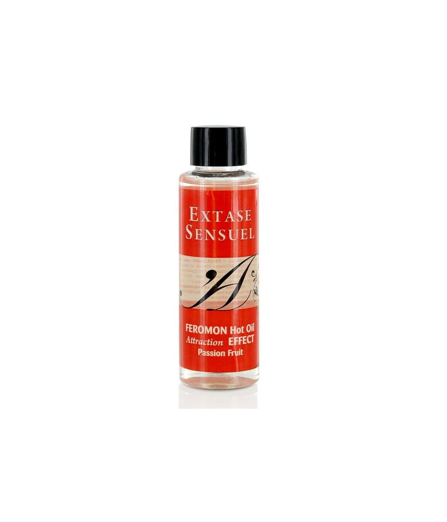 EXTASE SENSUAL - OLIO DA MASSAGGIO EFFETTO CALORE AI FEROMONI DEL FRUTTO DELLA PASSIONE 100 ML