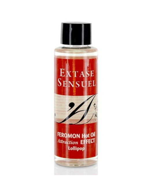 EXTASE SENSUAL - MASSAGEÖL MIT WRMEEFFEKT UND PIRULET PHEROMONEN 100 ML