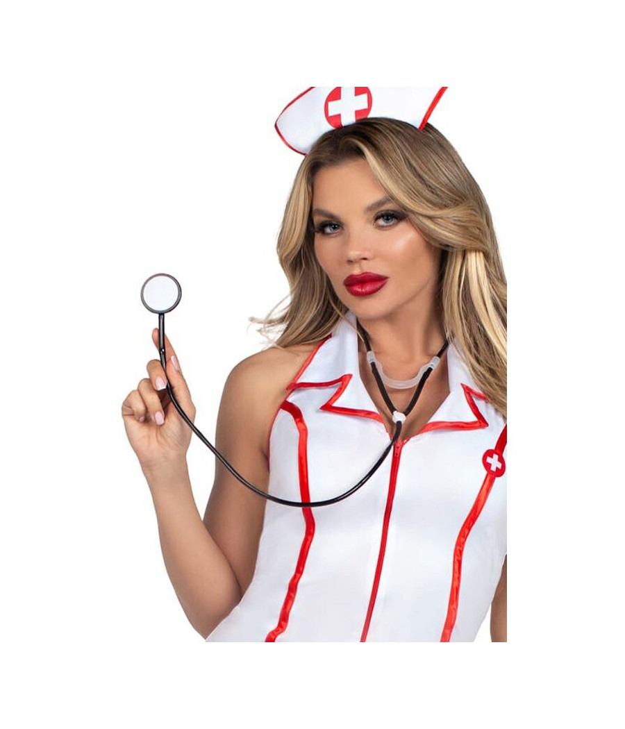 LEG AVENUE - HEAD NURSE COSTUME WHITE M/L