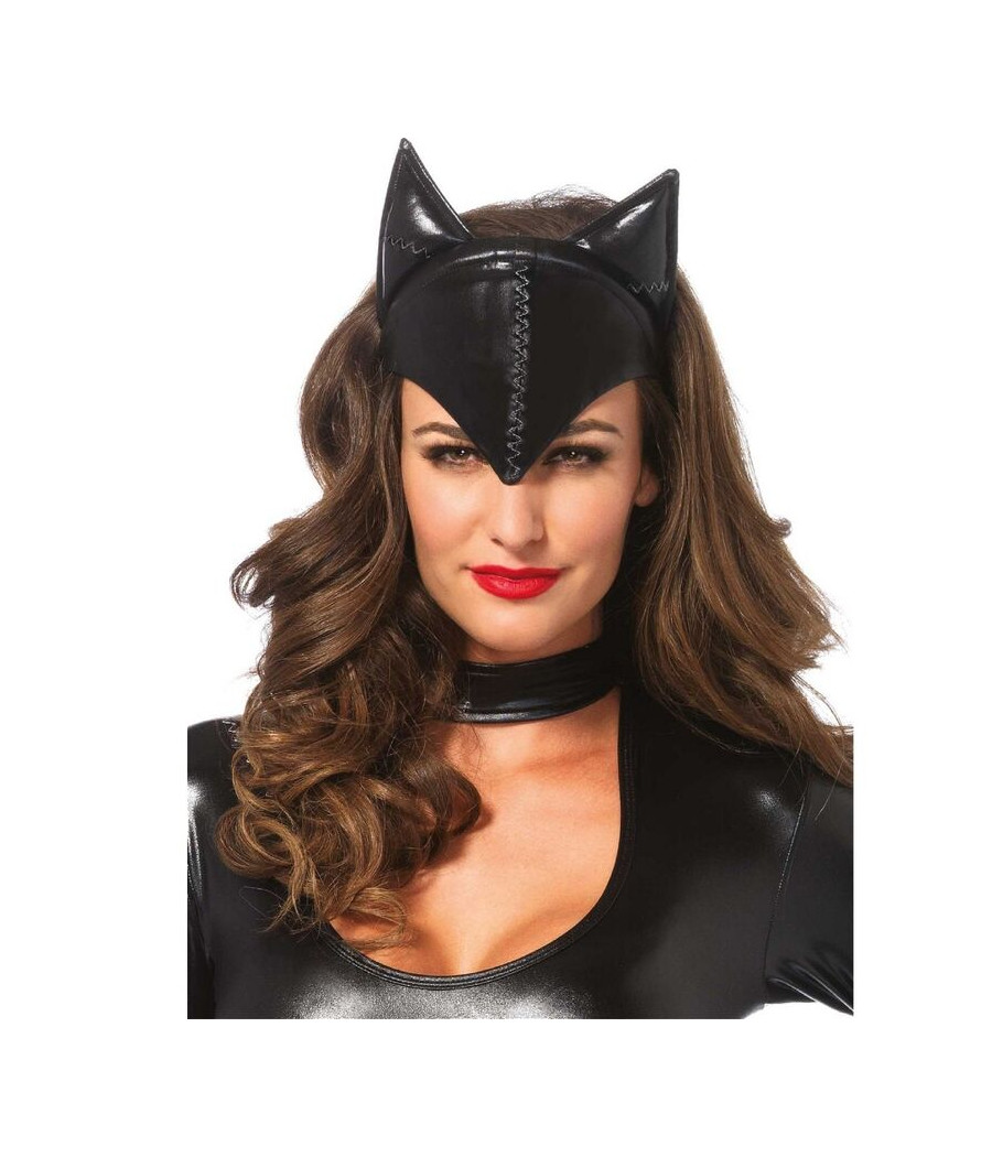 LEG AVENUE - CAT WOMAN MASKE SCHWARZ