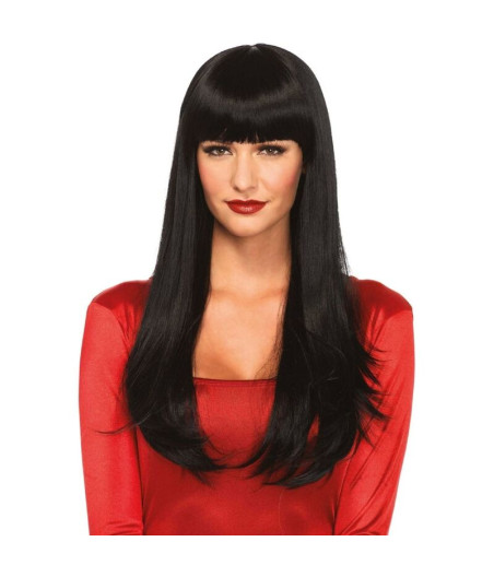 LEG AVENUE - BANGIN LONG STRAIGHT WIG BLACK