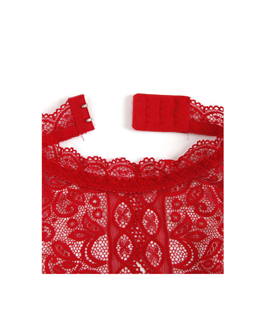 SUBBLIME - 953874 BODY OPEN CUP VERMELHO S/M