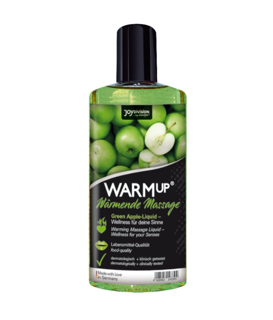 JOYDIVISION WARMUP - GREEN APPLE MASSAGE OIL - 150 ML